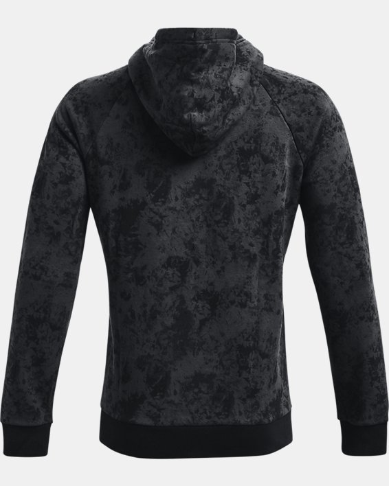 เสื้อฮู้ด UA Rival Fleece Cloud Dye สำหรับผู้ชาย, Black, pdpMainDesktop image number 5